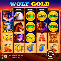 CasWino - Wolf Gold Slot Game - Pragmatic Play