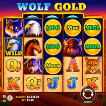 CasWino - Wolf Gold Slot Game - Pragmatic Play